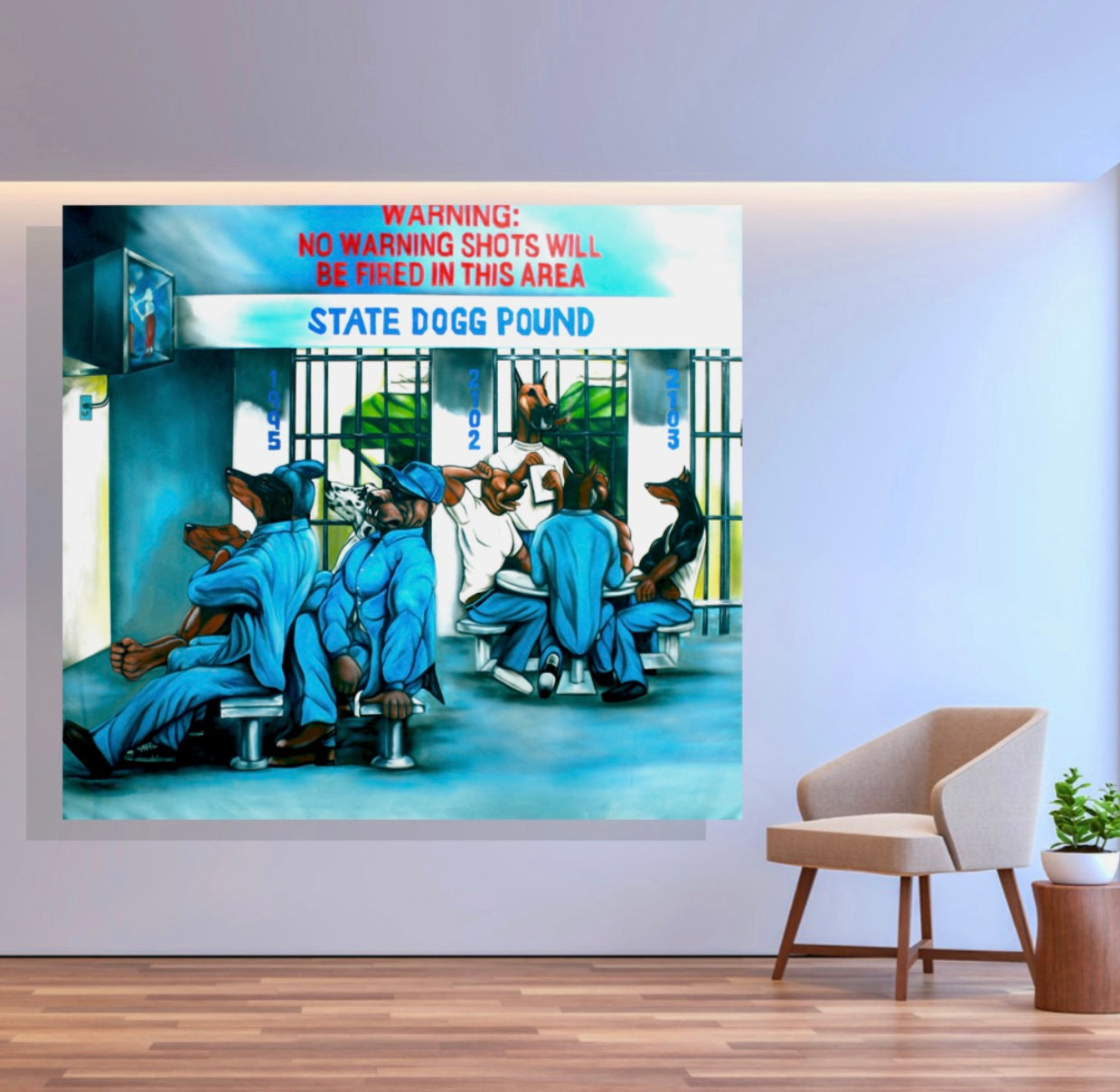STATE DOGG POUND THE CANVAS