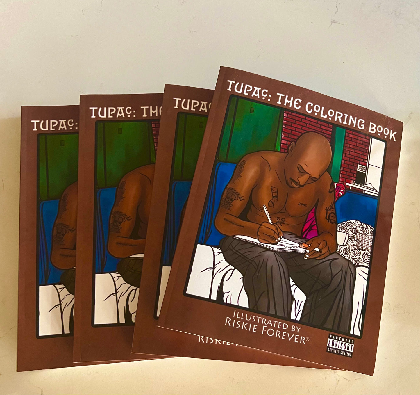 2pac The Coloring Book