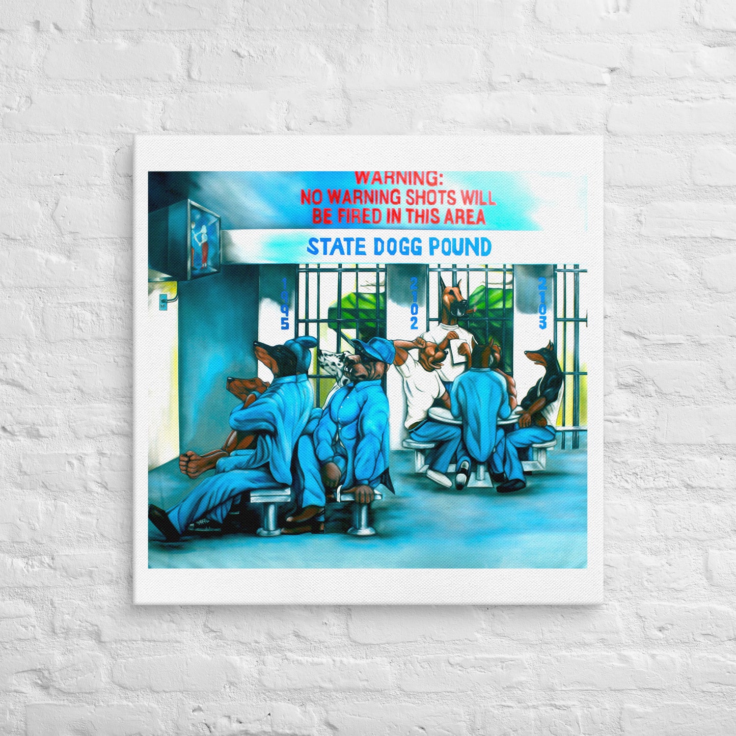 STATE DOGG POUND THE CANVAS