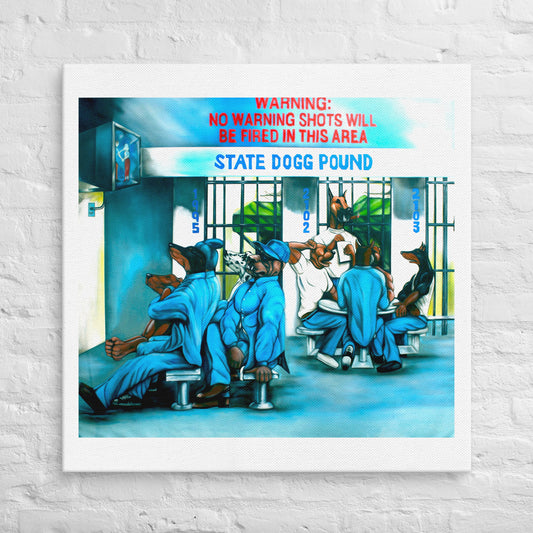 STATE DOGG POUND THE CANVAS