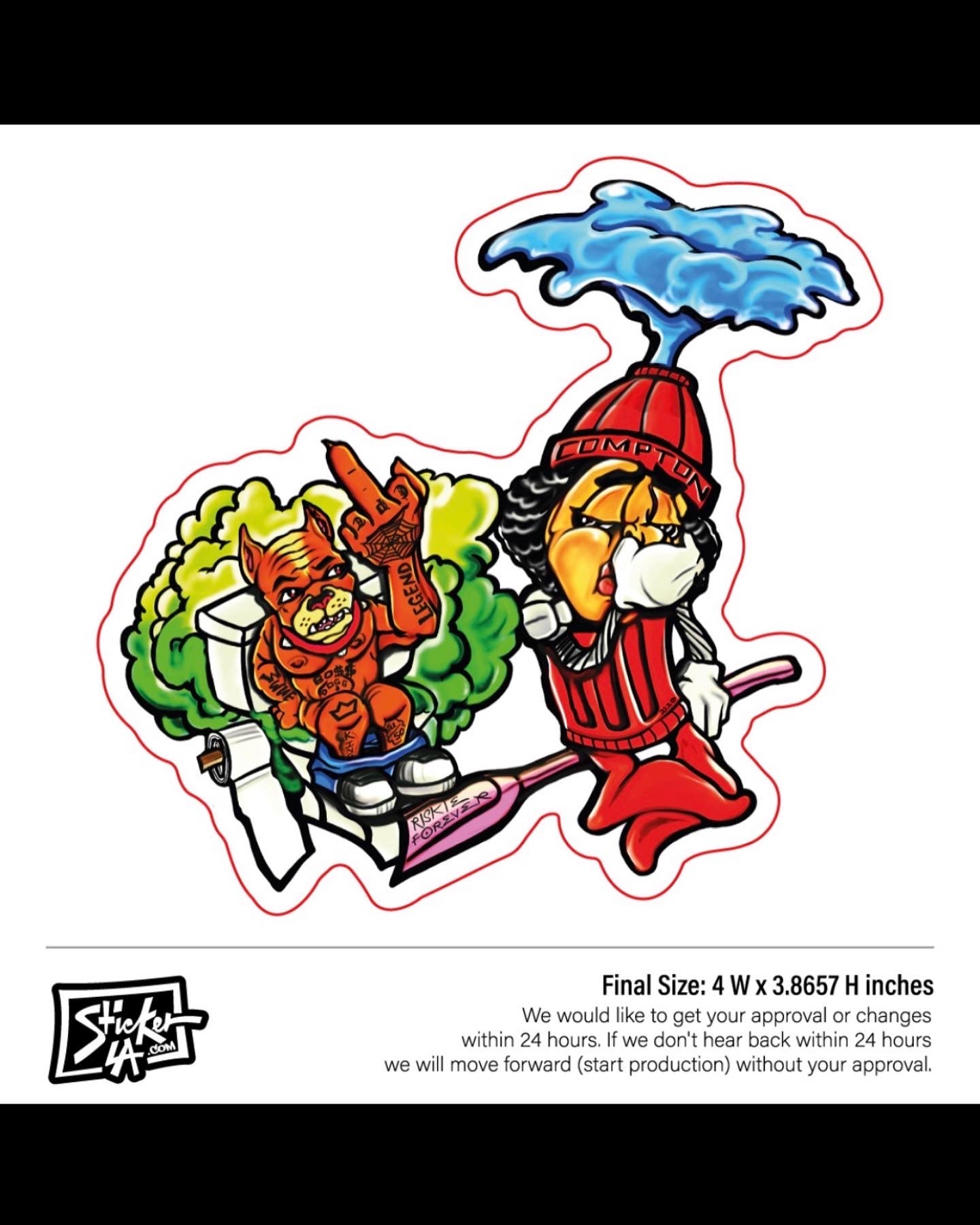 Riskie Forever Sticker Pack