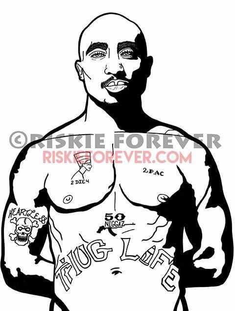 Unauthorized Death Row Records Coloring Book